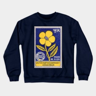 Flower matchbox Crewneck Sweatshirt